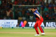 Vyshak Vijayakumar in action (Credits: IPL)